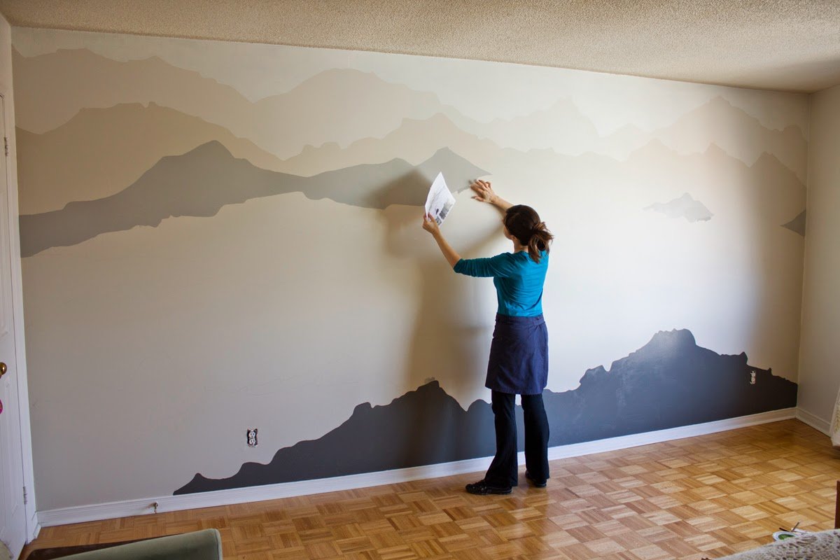 Painting Techniques for Abstract Walls
